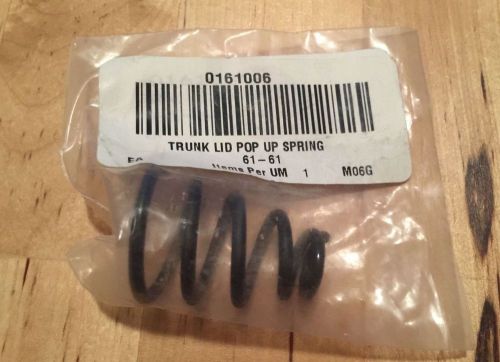 1961-1962 corvette trunk lid pop up spring gm 0161006 new