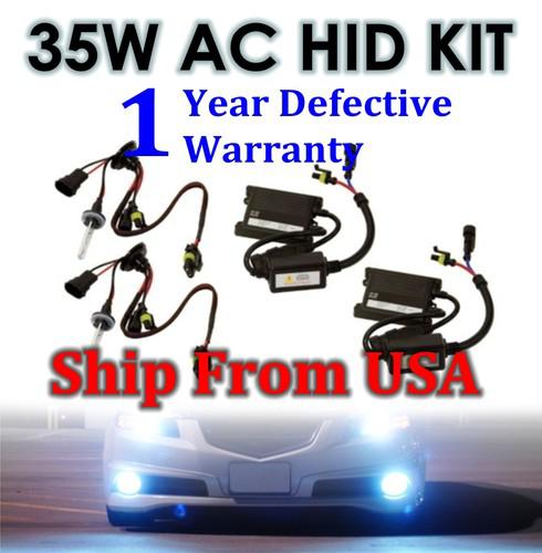 35w slim ac xenon hid kit -9006 fog light 3000k 6000k 8000k 10000k 12000k