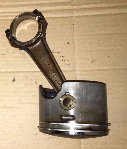 Stbd piston &amp; connecting rod #0436243 #0392591 johnson evinrude 90 150 175 hp