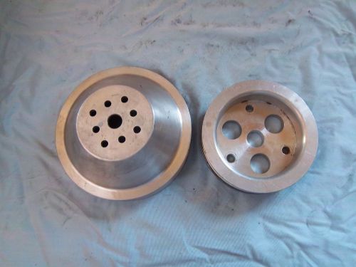 Nice set of sbc billet alum pulleys