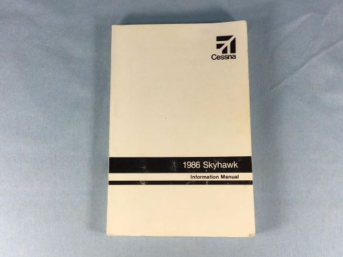 Cessna model 172p information manual (1986)