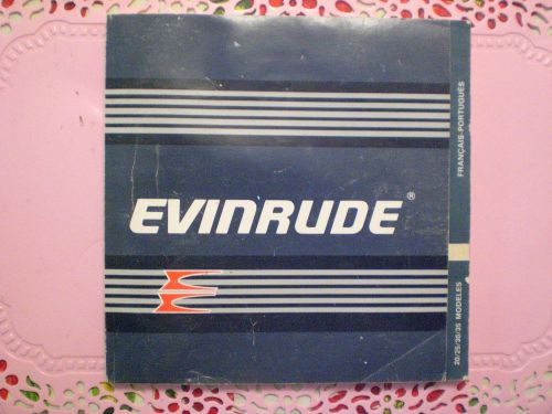 Lot222---evinrude manual for models- 20/25/30/35