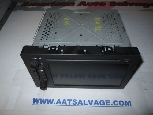 05 06 escalade yukon tahoe avalanche navigation screen radio cd player 15230099