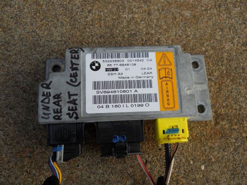 2002-2008 bmw 745i-750i,rear seat sensor bag control module, bmw# e65.77-6946108