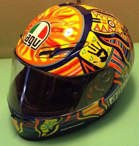 Agv gp tech helmet - rossi 5 continents