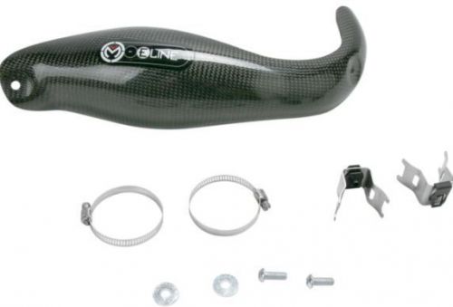 Moose racing pipe guard for fmf megabomb black (1861-0502)