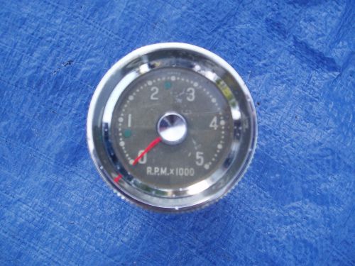 Very rare 1958 edsel tachometer gauge tach drive bezel