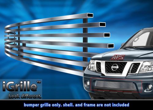 For 2005-2016 nissan frontier/05-07 pathfinder bumper stainless billet grille