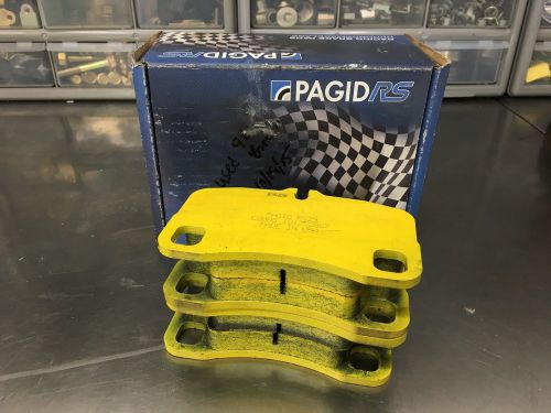 Porsche 997 pagid rs29 yellow rear race pads new