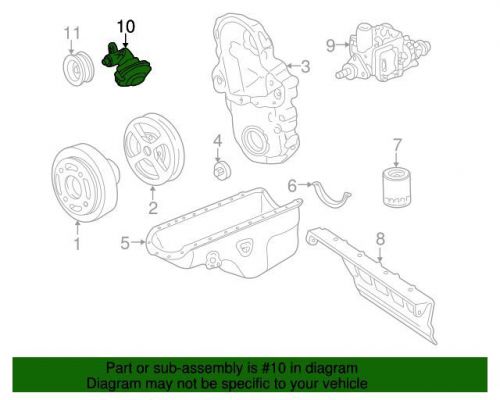 Genuine 1996-2002 gm vacuum pump 89017558