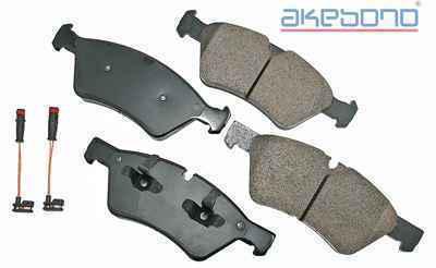 Akebono eur1123 brake pad or shoe, front-euro ultra premium ceramic pads