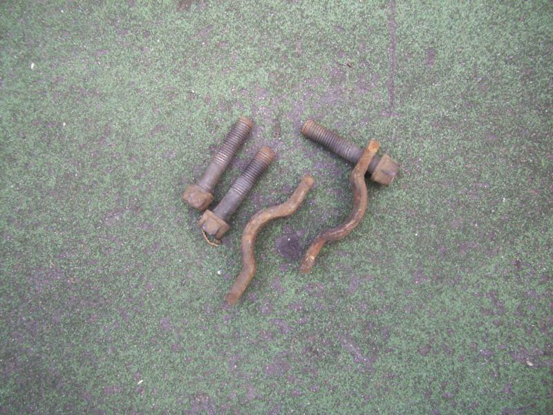 70-81 trans am firebird camaro  4 speed driveshaft u joint bolts + bracket 77 