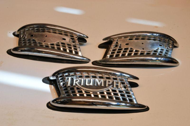 Garden gate tank emblems badges for modern triumph bonneville scrambler t100