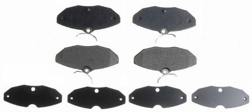 Raybestos sgd806c brake pad or shoe, rear-service grade brake pad