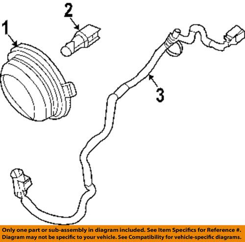 Mopar oem l0000194 side marker light bulb-bulb