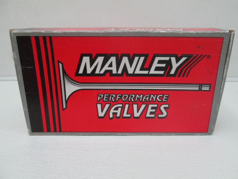 Big block chevrolet manley street flow valves exhaust 10727-8 & intake 10728-8