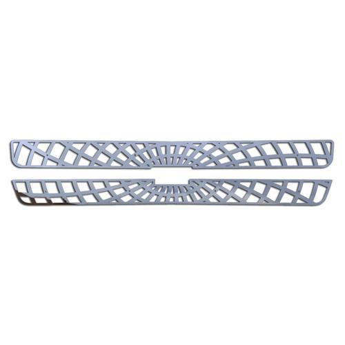 Chevy suburban 00-06 stainless spider web front metal grille trim cover insert