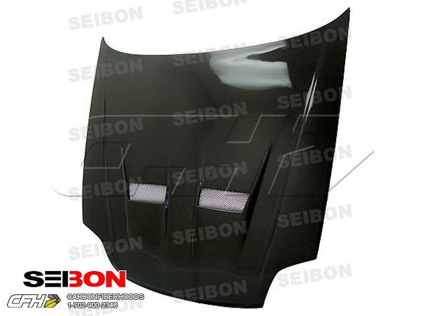 Seibon carbon fiber xt-style carbon fiber hood kit auto body honda prelude 97-01