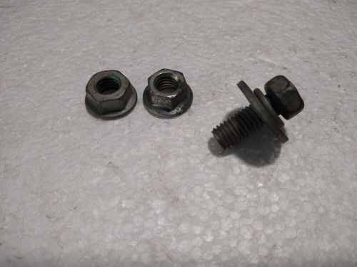 02-06 acura rsx mt clutch pedal hardware (bolt nuts &amp; pin) used oem