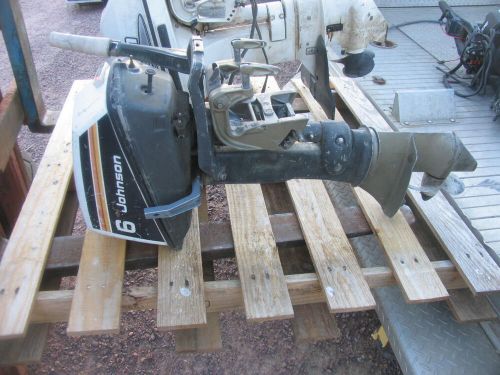Johnson  6  hp outboard boat freshwater