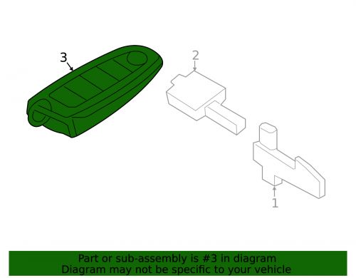 Genuine ford keyless entry transmitter hc3z-15k601-f