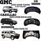 2003 - 2006 chevrolet tahoe trailblazer  and yukon gauge cluster repair service