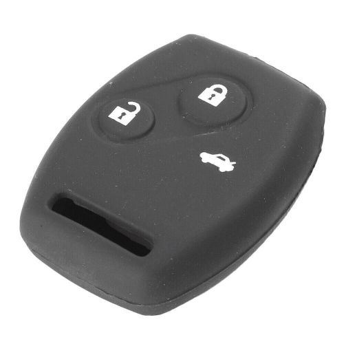 Remote key silicone fob shell case for honda civic accord cr-v odyssey city euro