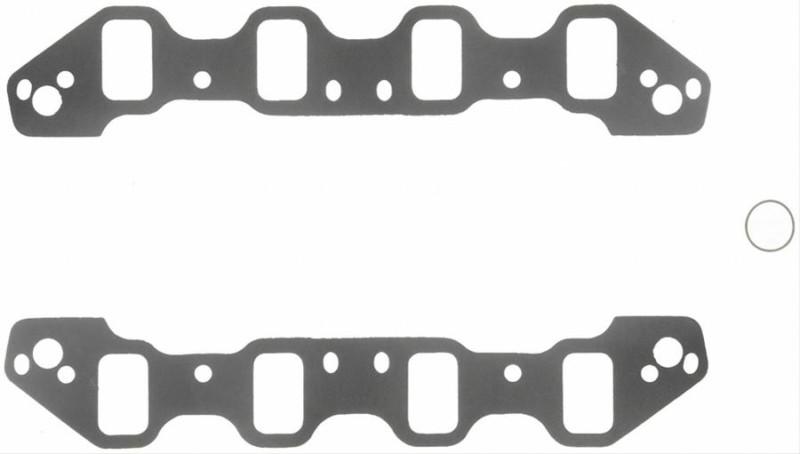 Fel-pro 1229 performance intake manifold gasket sets 2.20" x 1.35-1.83" port -