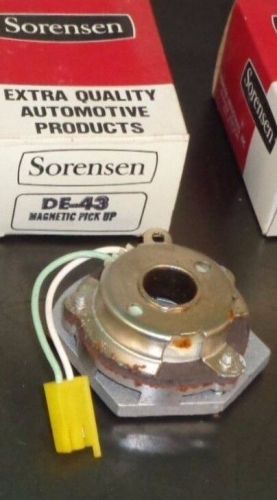 Vintage sorensen distributor magnetic pick-up #de43; fits 1981-86 various g.m.