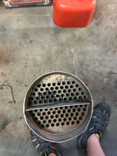 Volvo penta 845198, heat exchanger insert clean tubes, used, flushed and sealed