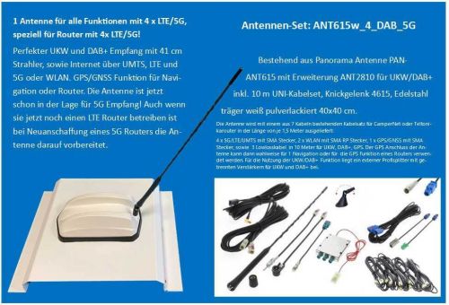 Dietz antenna set for rutx50 perfect radio reception ant615w_4_dab_5g-