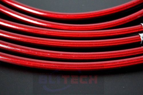 Red stainless steel brake line kit for bmw e30 1984-1991 3 serie dot approved