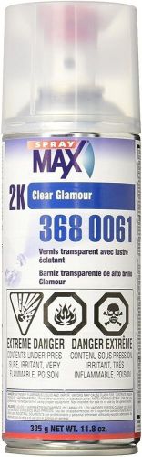 1 new can spray-max 3680061, 2k urethane glamour clear coat, aerosol