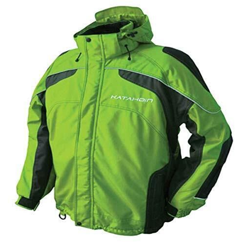 84190303    katahdin gear men s tron snowmobile jacket  green med