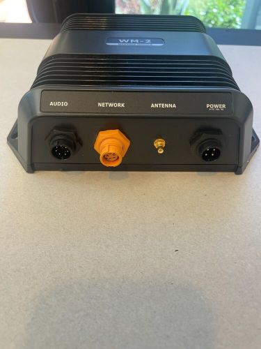 Simrad wm-2 weather module used