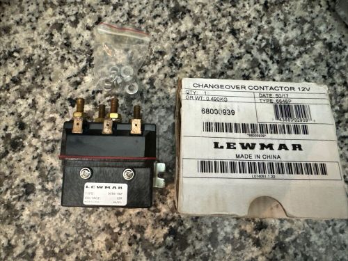 Lewmar changeover contactor 12v #68000939 seale  *new oem*