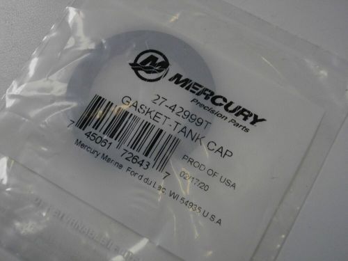 Mercury marine quicksilver mariner 27-42999t tank cap gasket oem