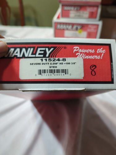 11524-8 manley big block chevy valves severe duty 2.250&#034; hd +100 3/8&#034; stem