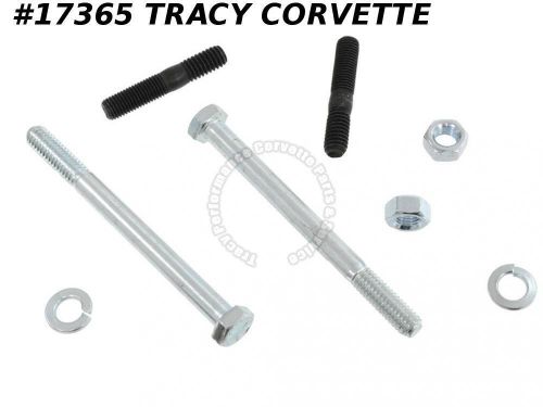 1968-1971 corvette q-jet carburetor mounting bolts and studs kit