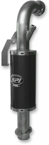 Straightline perfor mance - 134-176 - exhaust silencer for ski-doo mx-z 850 tnt