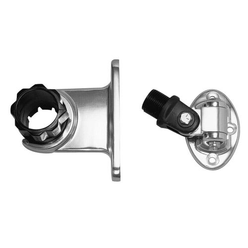 Rupp standard antenna mount support w/4-way base &amp; 1.5&#034; collar