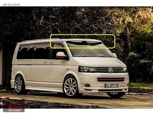 Vw volkswagen t5 t6 t6.1 transporter solid sunvisor sun visor wind deflector