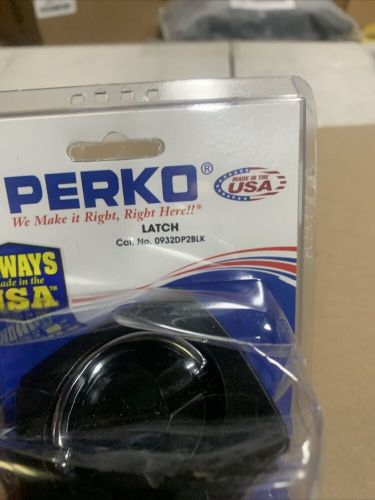 Perko #0932dp2blk flush latch (non-locking).