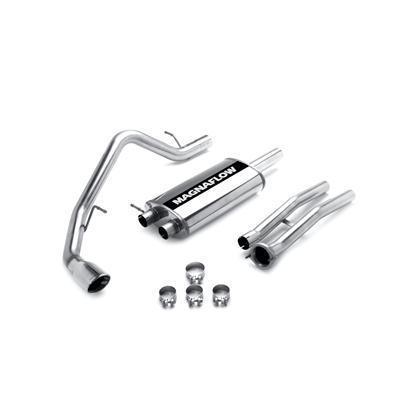 Magnaflow system catback stainless polished stainless tips cadillac gmc escalade