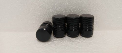 Black car tire valve stems caps  set of 4 car,truck universal fitting