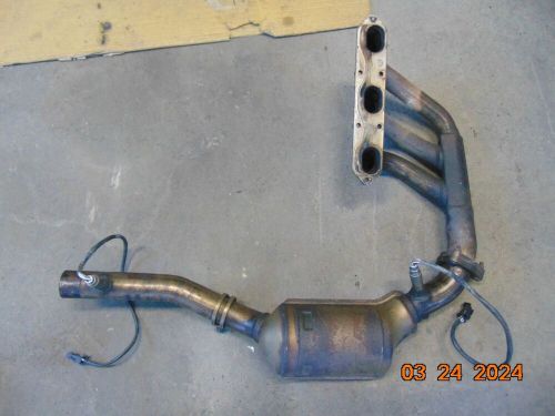 1999 porsche 911 carrera 996 exhaust down pipes 3.4l headers catalytic