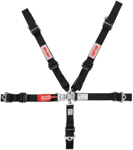 Simpson racing sb1005a platinum plus 5-point harnesses quarter midget