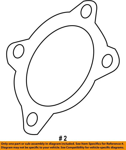 Hyundai oem 17-18 elantra 1.4l-l4 exhaust-catalytic cnvrtr gasket 2853503bb4