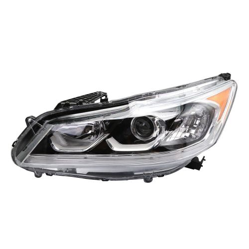 Led drl headlights headlamp factory style for 2016-2017 honda accord sedan 4dr