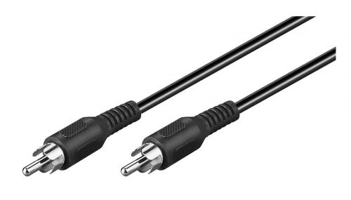 Rca cable 1-channel mono connecting cable - 2m-